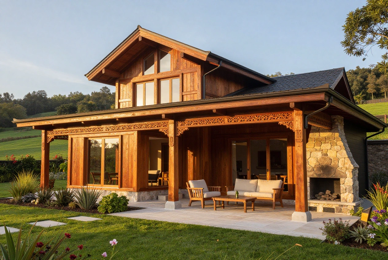 Home addition project on a Tri-Cities house by Noble Custom Carpentry