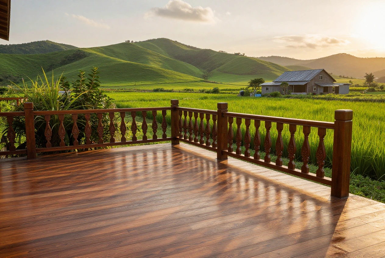 Deck and porch project on a Tri-Cities home by Noble Custom Carpentry