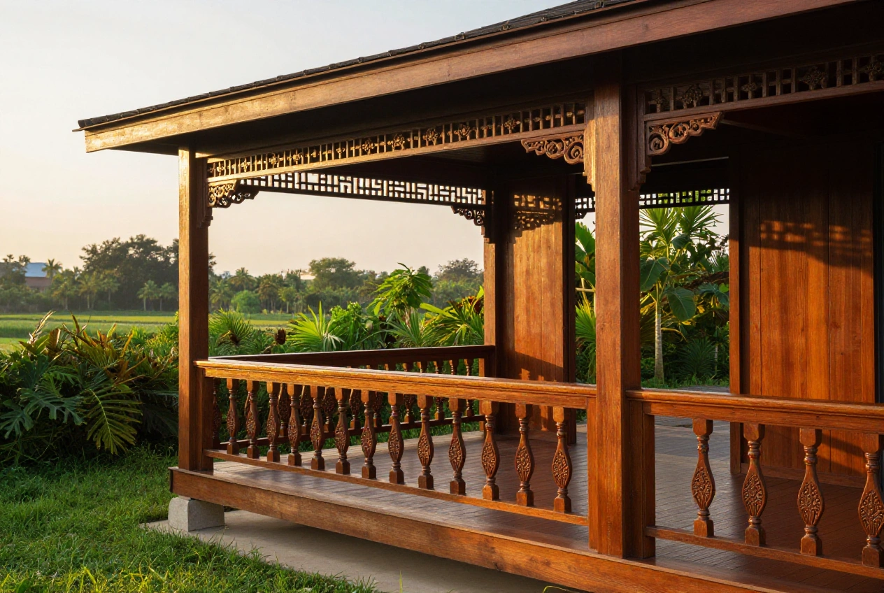Covered porch and roof addition on a Tri-Cities home